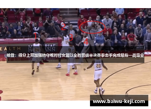 哈登：得分上双加强防守难对付女篮以全胜晋级半决赛拳击手完成最后一战霸业